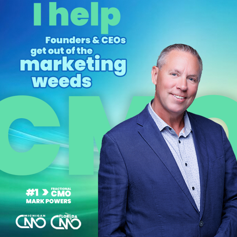 Mark Powers Michigan CMO Fractional CMO As your Fractional CMO, I bring the strategy, structure, and execution your business needs to grow
